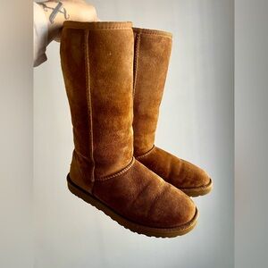 UGG Brown Suede Boots size 8.5 or 39